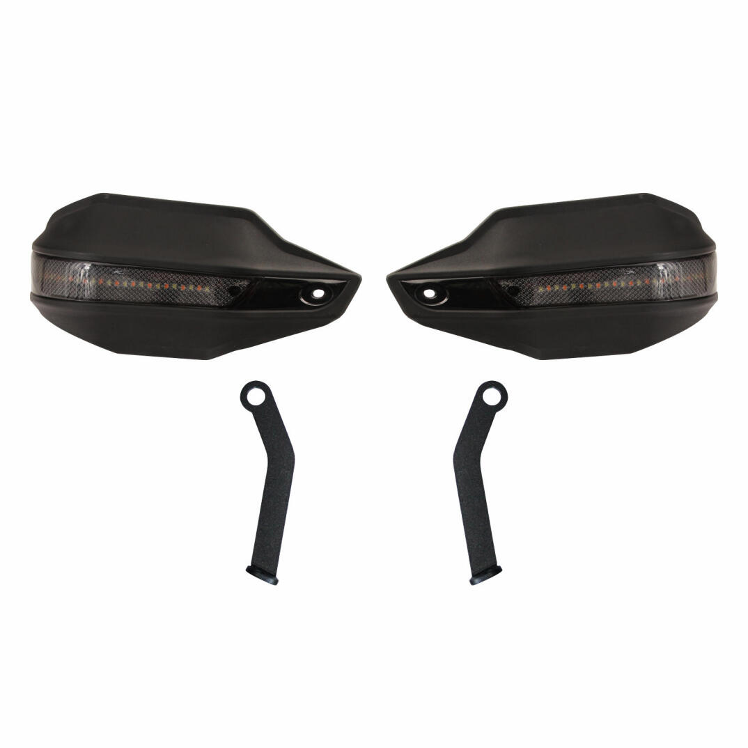 GP Kompozit Bajaj Pulsar N 250 2022-2026 Uyumlu Led Sinyalli Elcik Koruma Siyah - 1