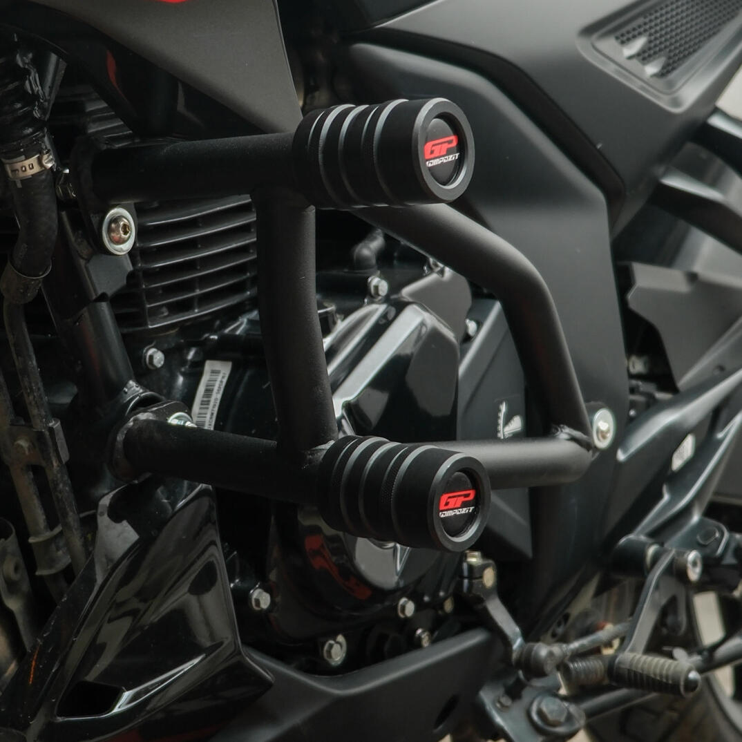 GP Kompozit Bajaj Pulsar N 250 2022-2026 Uyumlu Motor Koruma Demiri Siyah - 3
