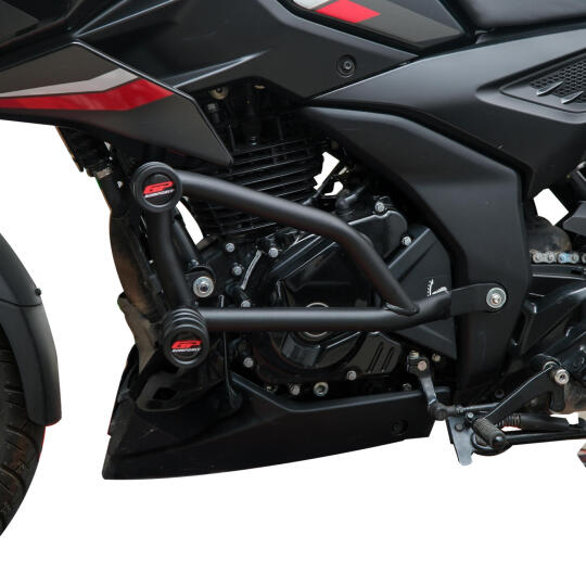 GP Kompozit Bajaj Pulsar N 250 2022-2026 Uyumlu Motor Koruma Demiri Siyah - 4