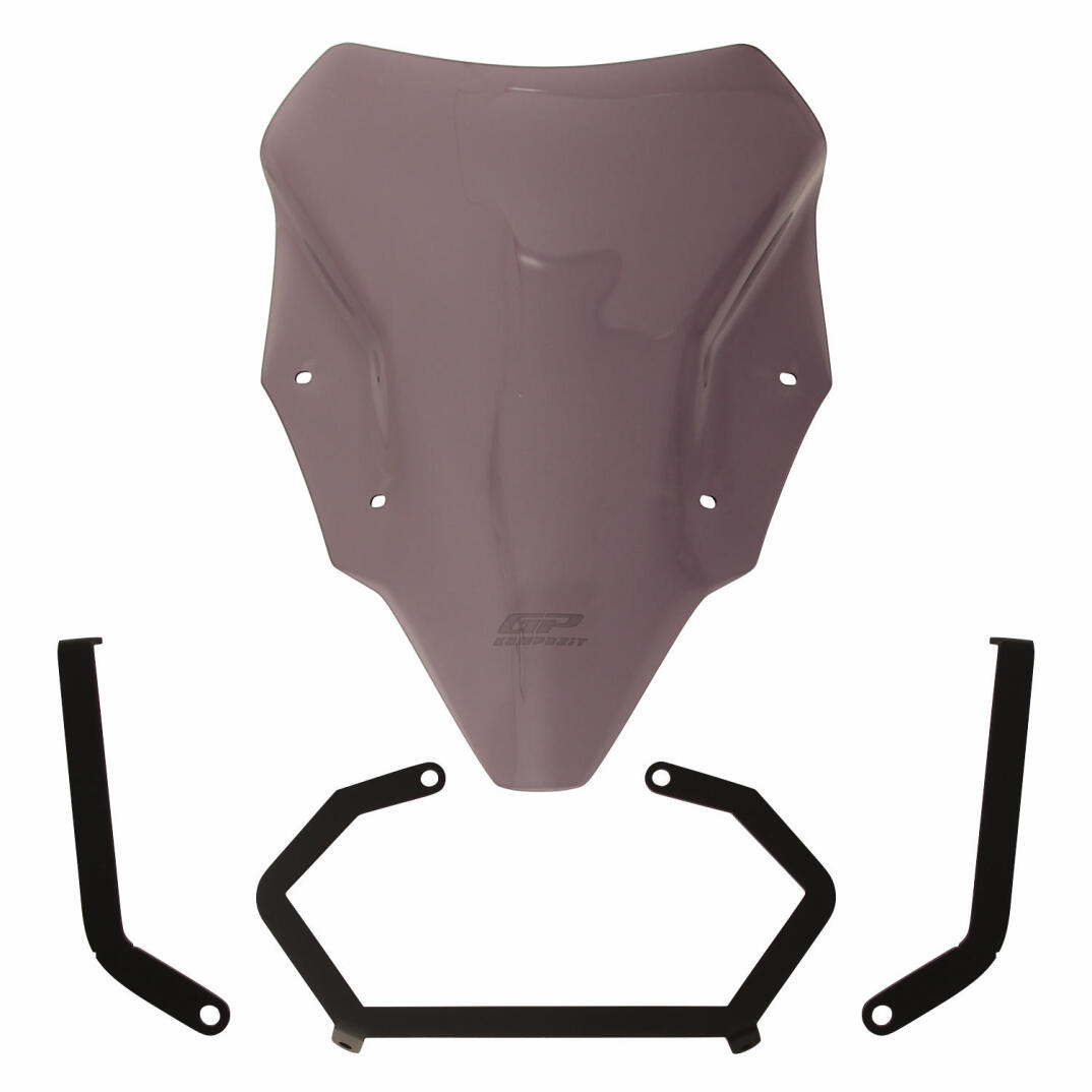 GP Kompozit Bajaj Pulsar N 250 2022-2026 Uyumlu Ön Cam Füme - 1