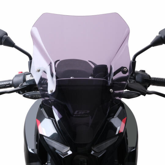 GP Kompozit Bajaj Pulsar N 250 2022-2026 Uyumlu Ön Cam Füme (1)