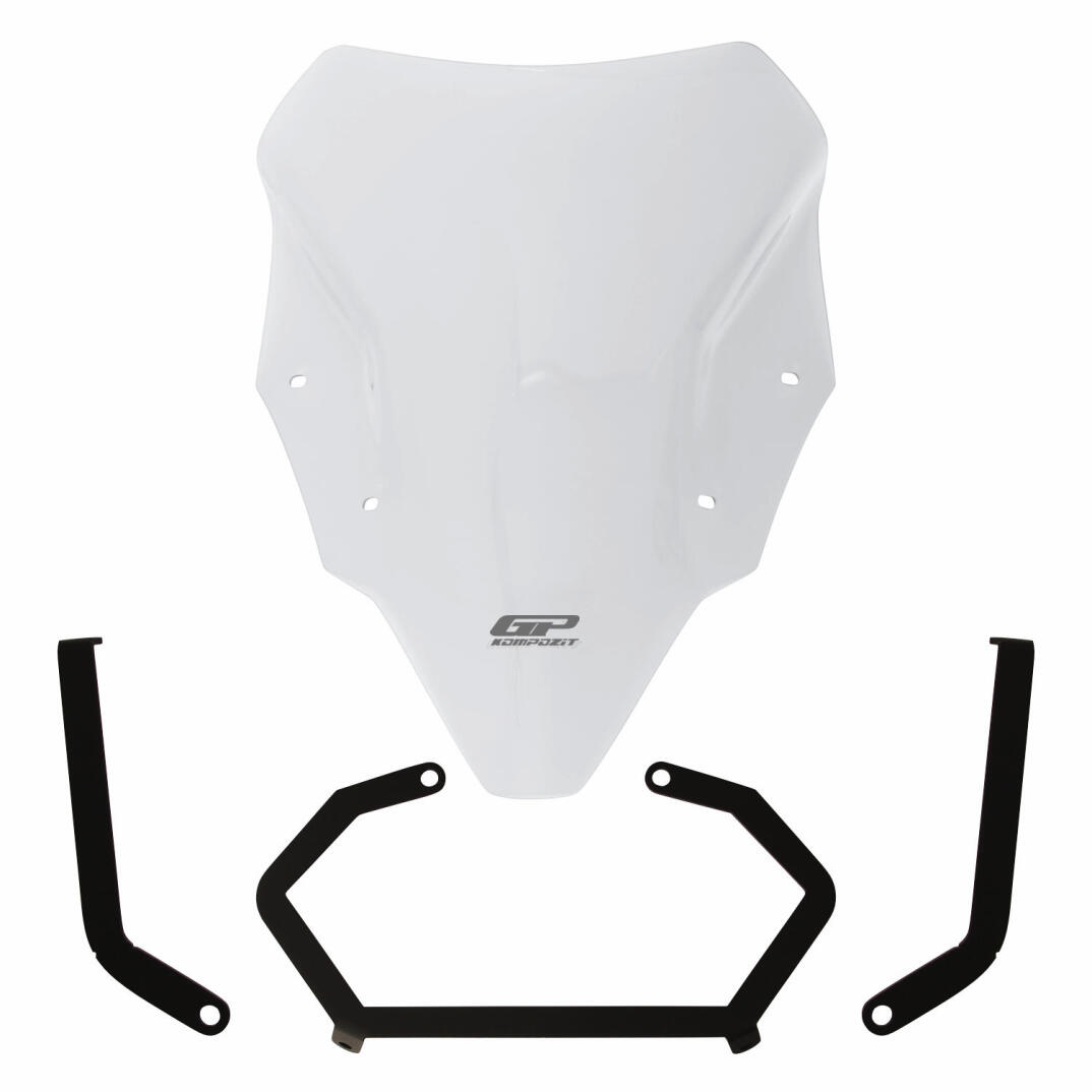 GP Kompozit Bajaj Pulsar N 250 2022-2026 Uyumlu Ön Cam Şeffaf - 1