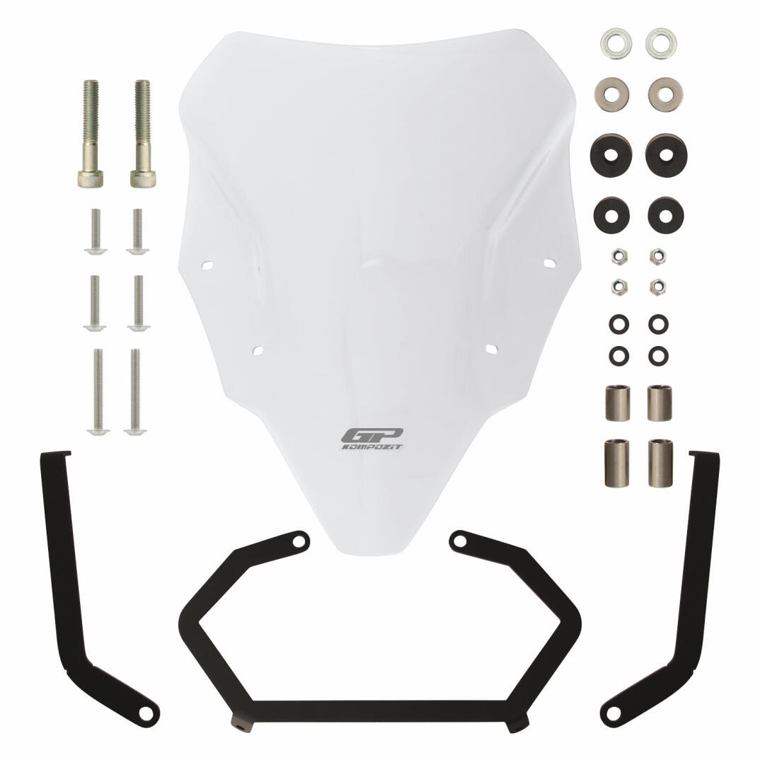 GP Kompozit Bajaj Pulsar N 250 2022-2026 Uyumlu Ön Cam Şeffaf - 7