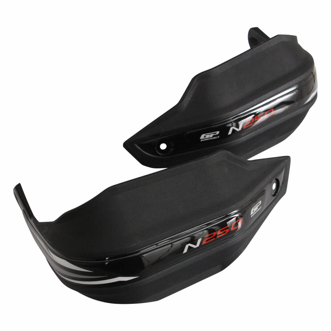GP Kompozit Bajaj Pulsar N 250 2022-2026 Uyumlu Plastik Elcik Koruma Siyah - 2