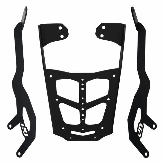 GP Kompozit Bajaj Pulsar NS 125 2023-2024 Uyumlu Arka Çanta Demiri Siyah