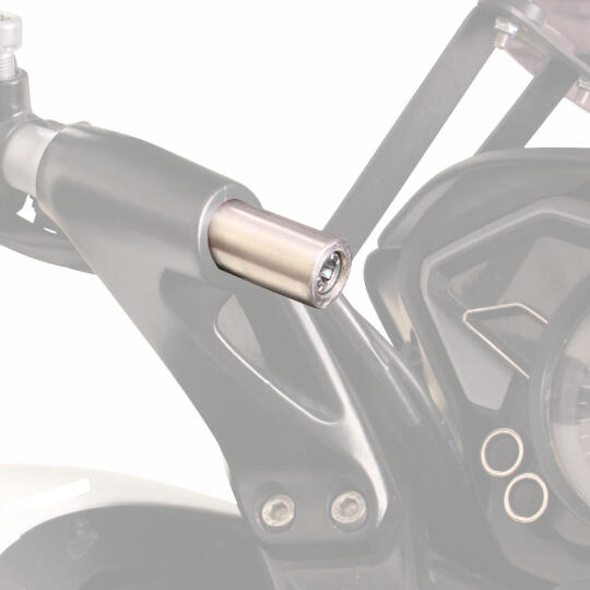 GP Kompozit Bajaj Pulsar NS 125 / NS 200 / RS 200 2011-2026 Uyumlu Telefon / Navigasyon Tutucu Gri - 7