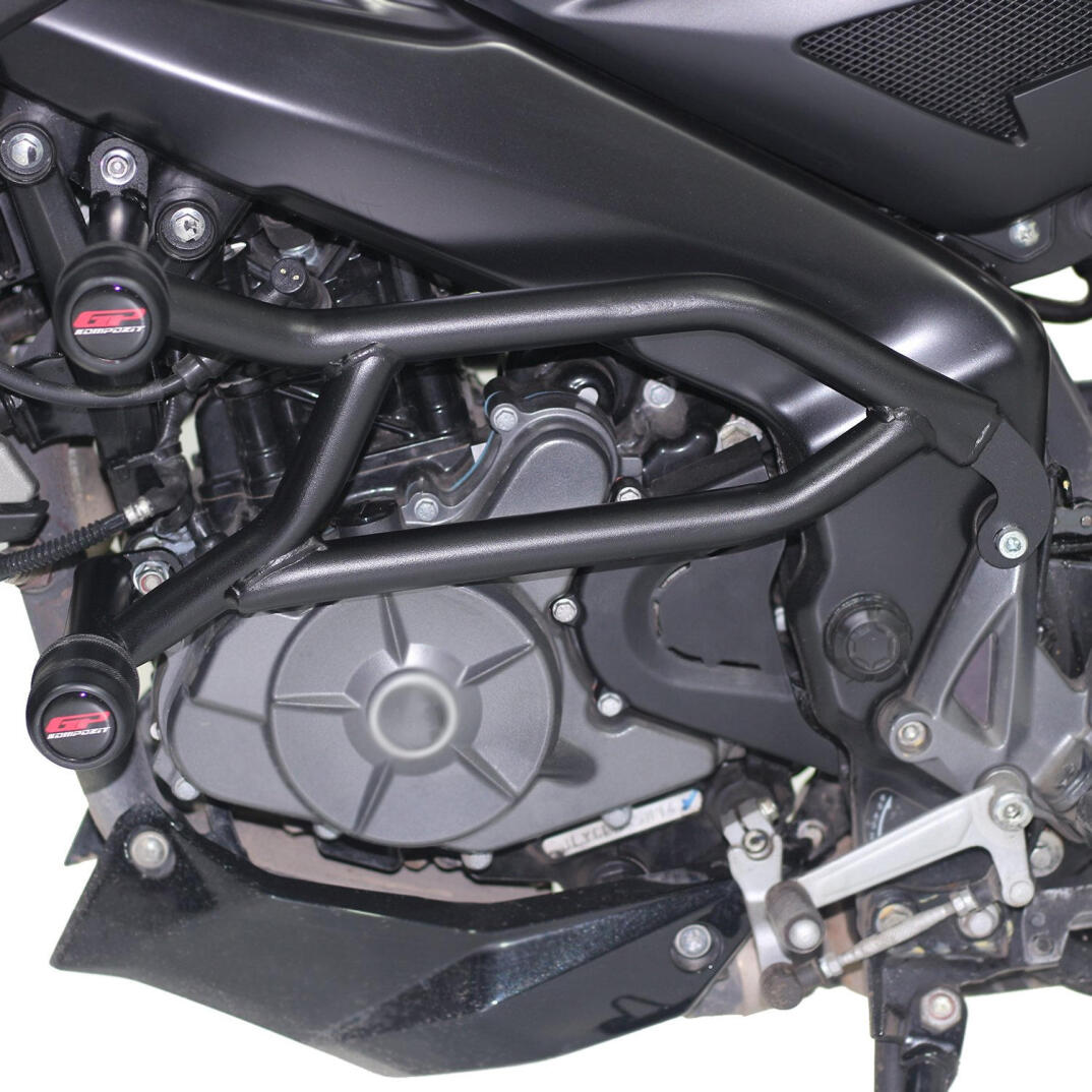 GP Kompozit Bajaj Pulsar NS 200 2011-2021 Uyumlu Motor Koruma Demiri Siyah - 2