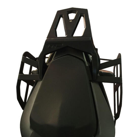 GP Kompozit Bajaj Pulsar NS 200 2011-2023 Uyumlu Yan Çanta Demiri Siyah - 5