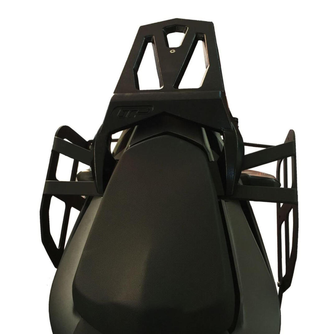 GP Kompozit Bajaj Pulsar NS 200 2011-2023 Uyumlu Yan Çanta Demiri Siyah - 5