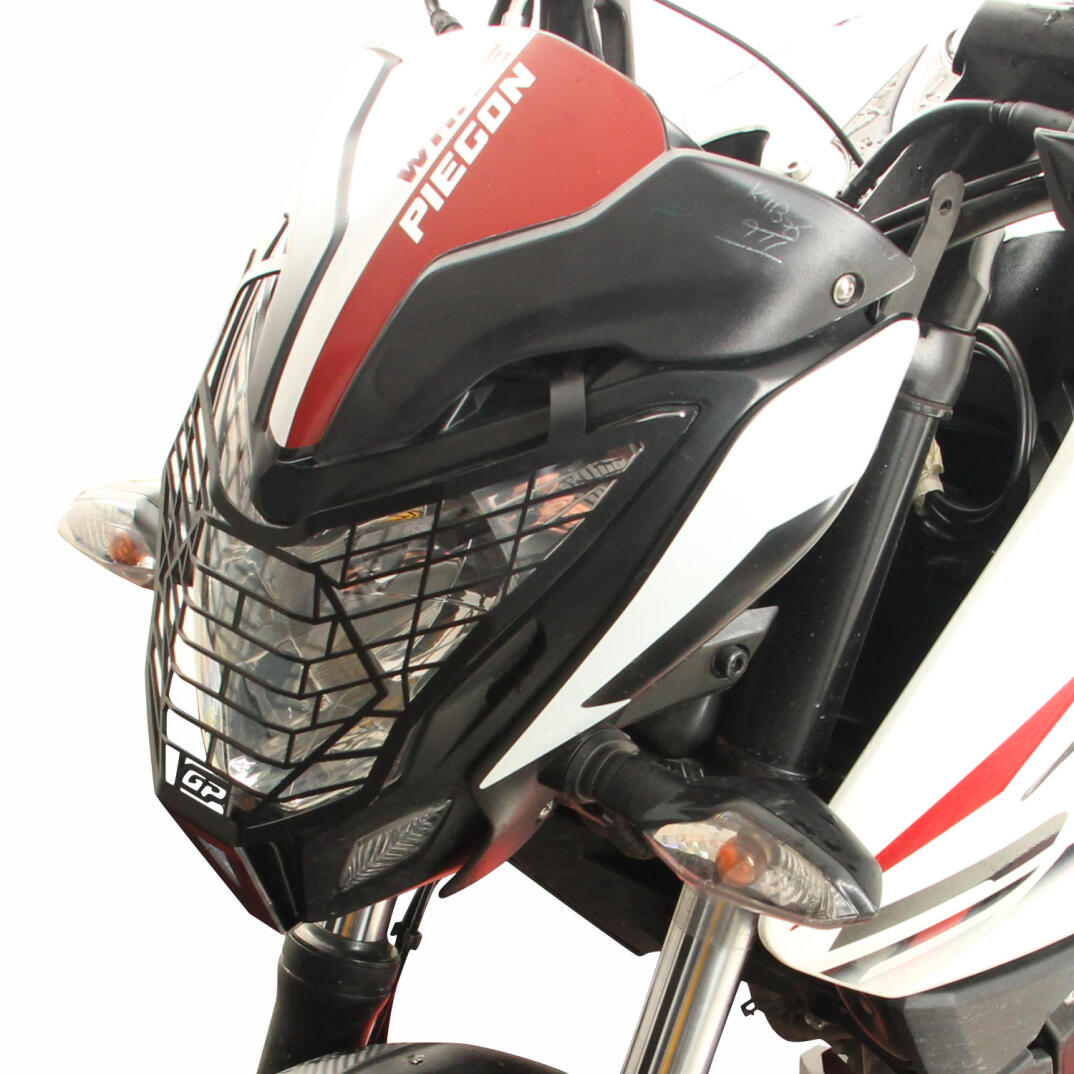 GP Kompozit Bajaj Pulsar NS 200 2011-2024 Uyumlu Far Koruma Siyah - 4