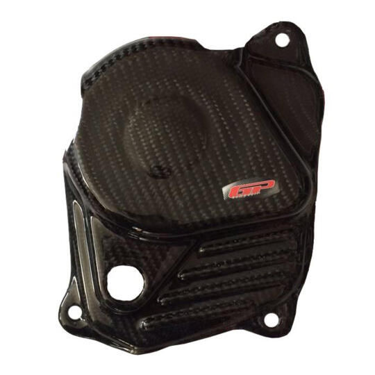 GP Kompozit Bajaj Pulsar NS 200 2011-2024 Uyumlu Karbon Fiber Motor Koruma Kapağı Siyah (1)