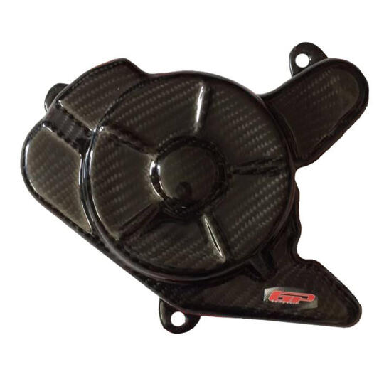GP Kompozit Bajaj Pulsar NS 200 2011-2024 Uyumlu Karbon Fiber Motor Koruma Kapağı Siyah - 3