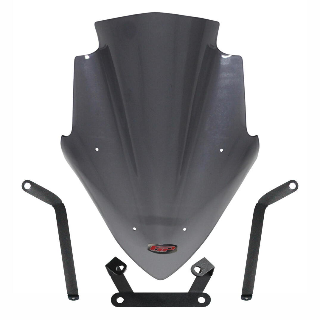 GP Kompozit Bajaj Pulsar NS 200 2011-2024 Uyumlu Ön Cam Füme - 1