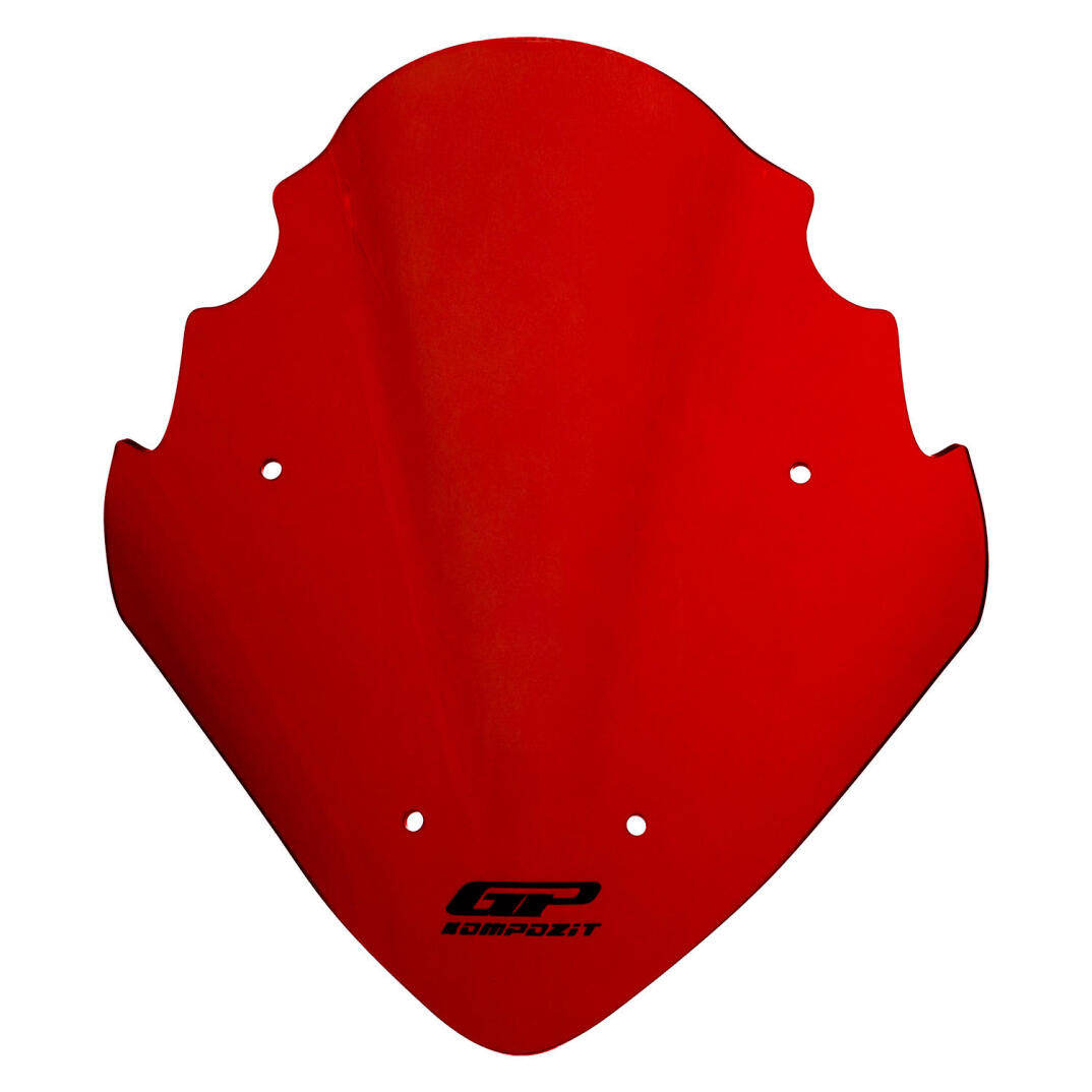 GP Kompozit Bajaj Pulsar NS 200 2011-2024 Uyumlu Ön Cam Kırmızı - 2