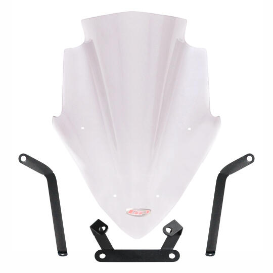 GP Kompozit Bajaj Pulsar NS 200 2011-2024 Uyumlu Ön Cam Şeffaf