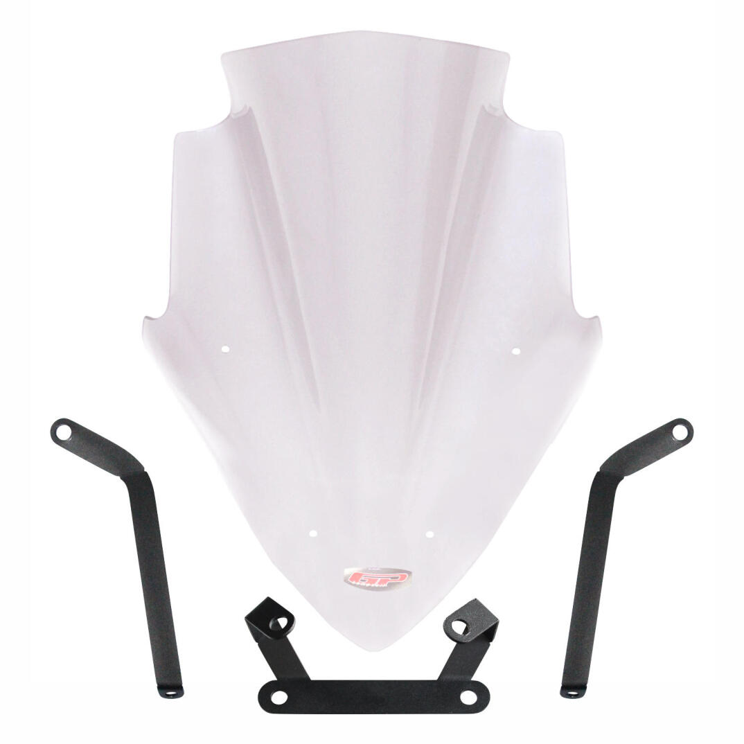 GP Kompozit Bajaj Pulsar NS 200 2011-2024 Uyumlu Ön Cam Şeffaf - 1