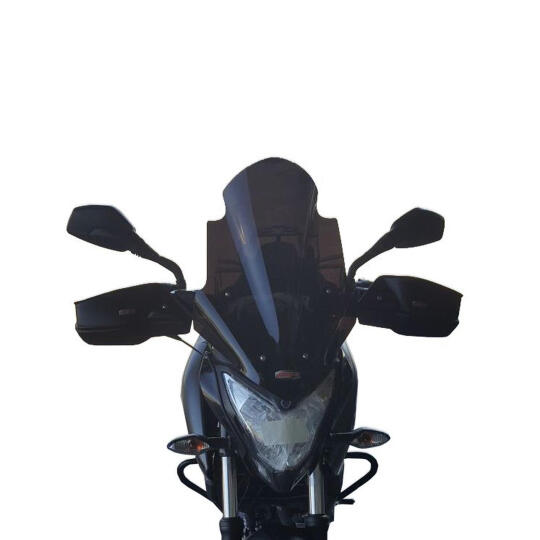 GP Kompozit Bajaj Pulsar NS 200 2011-2024 Uyumlu Ön Cam Siyah (1)