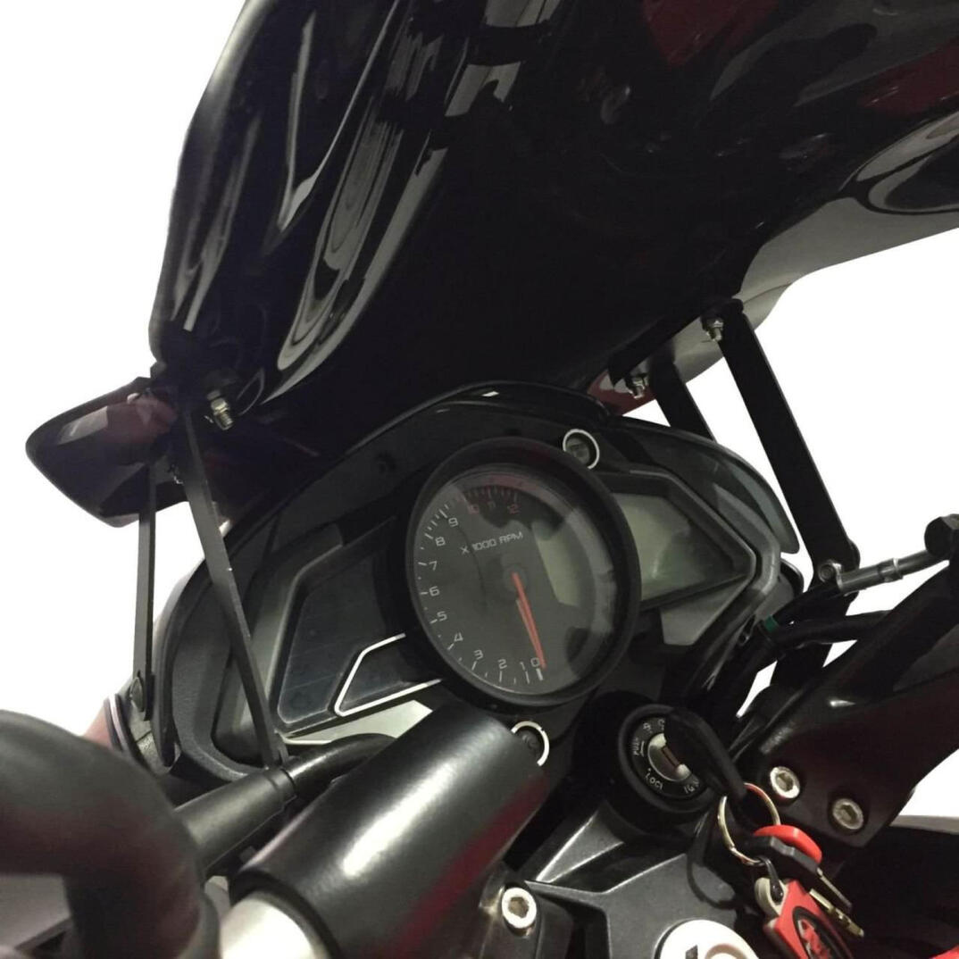 GP Kompozit Bajaj Pulsar NS 200 2011-2024 Uyumlu Ön Tur Camı Şeffaf - 4