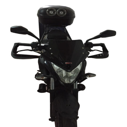 GP Kompozit Bajaj Pulsar NS 200 2011-2024 Uyumlu Spor Cam Füme - 3