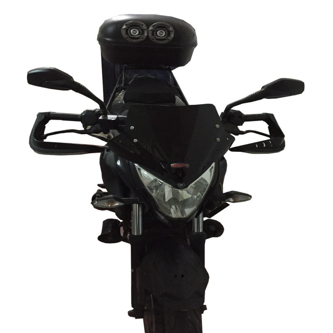 GP Kompozit Bajaj Pulsar NS 200 2011-2024 Uyumlu Spor Cam Füme - 3