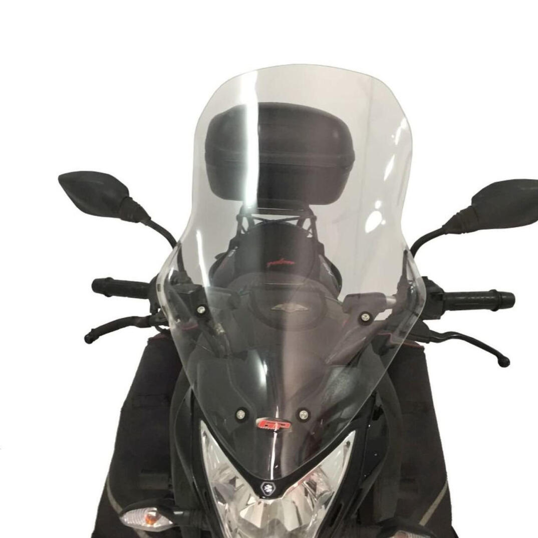 GP Kompozit Bajaj Pulsar NS 200 2011-2024 Uyumlu Uzun Tur Camı Füme - 2