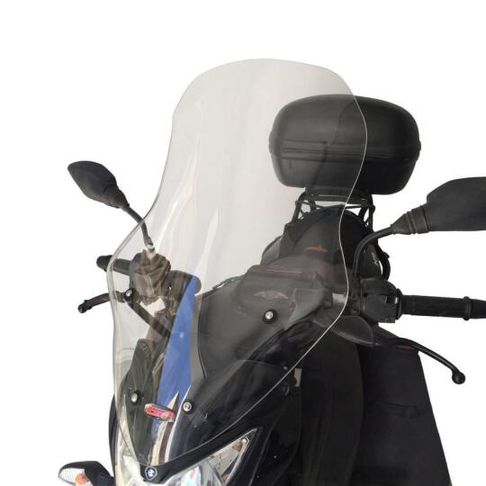 GP Kompozit Bajaj Pulsar NS 200 2011-2024 Uyumlu Uzun Tur Camı Füme - 3
