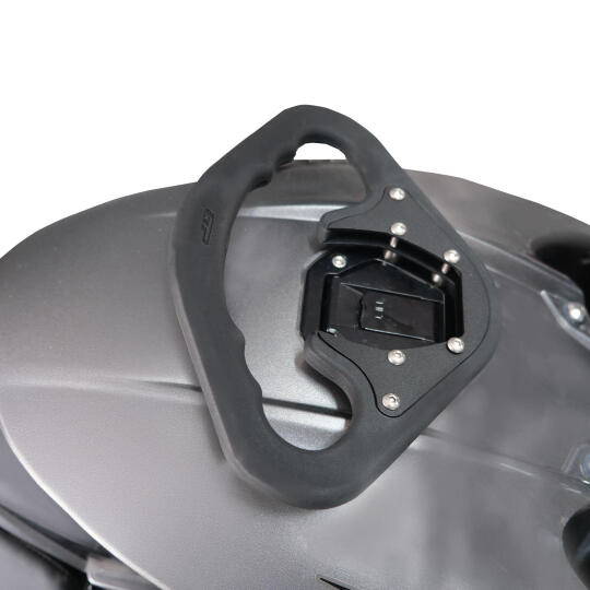 GP Kompozit Bajaj Pulsar NS 200 2011-2026 Uyumlu Depo Üstü Artçı Tutamak Siyah - 3