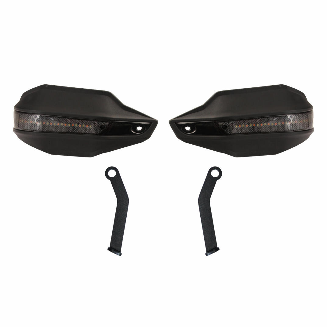 GP Kompozit Bajaj Pulsar NS 200 2014-2026 Uyumlu Led Sinyalli Elcik Koruma Siyah - 1