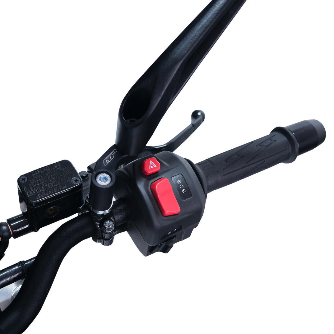 GP Kompozit Bajaj Pulsar NS 400 Z 2025-2026 Uyumlu Ayna Genişletme Siyah - 2