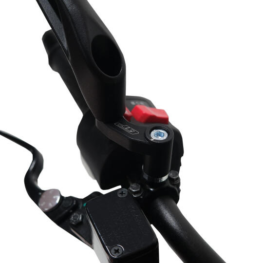 GP Kompozit Bajaj Pulsar NS 400 Z 2025-2026 Uyumlu Ayna Genişletme Siyah - 3