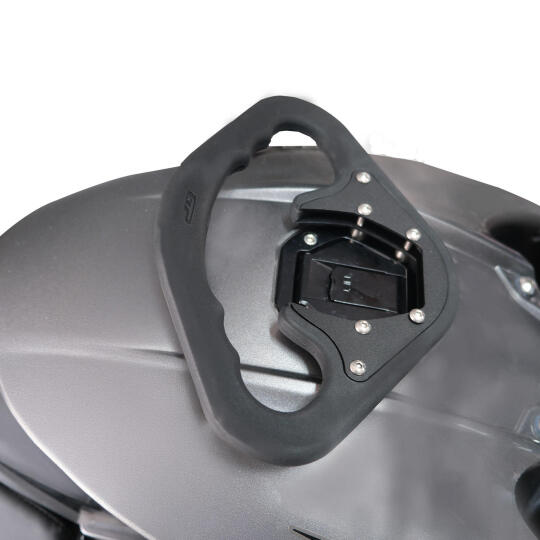 GP Kompozit Bajaj Pulsar NS 400 Z 2025-2026 Uyumlu Depo Üstü Artçı Tutamak Siyah - 3
