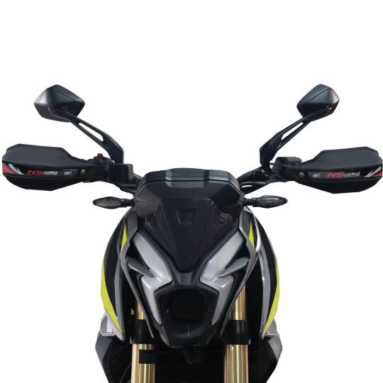GP Kompozit Bajaj Pulsar NS 400 Z 2025-2026 Uyumlu Plastik Elcik Koruma Siyah (1)