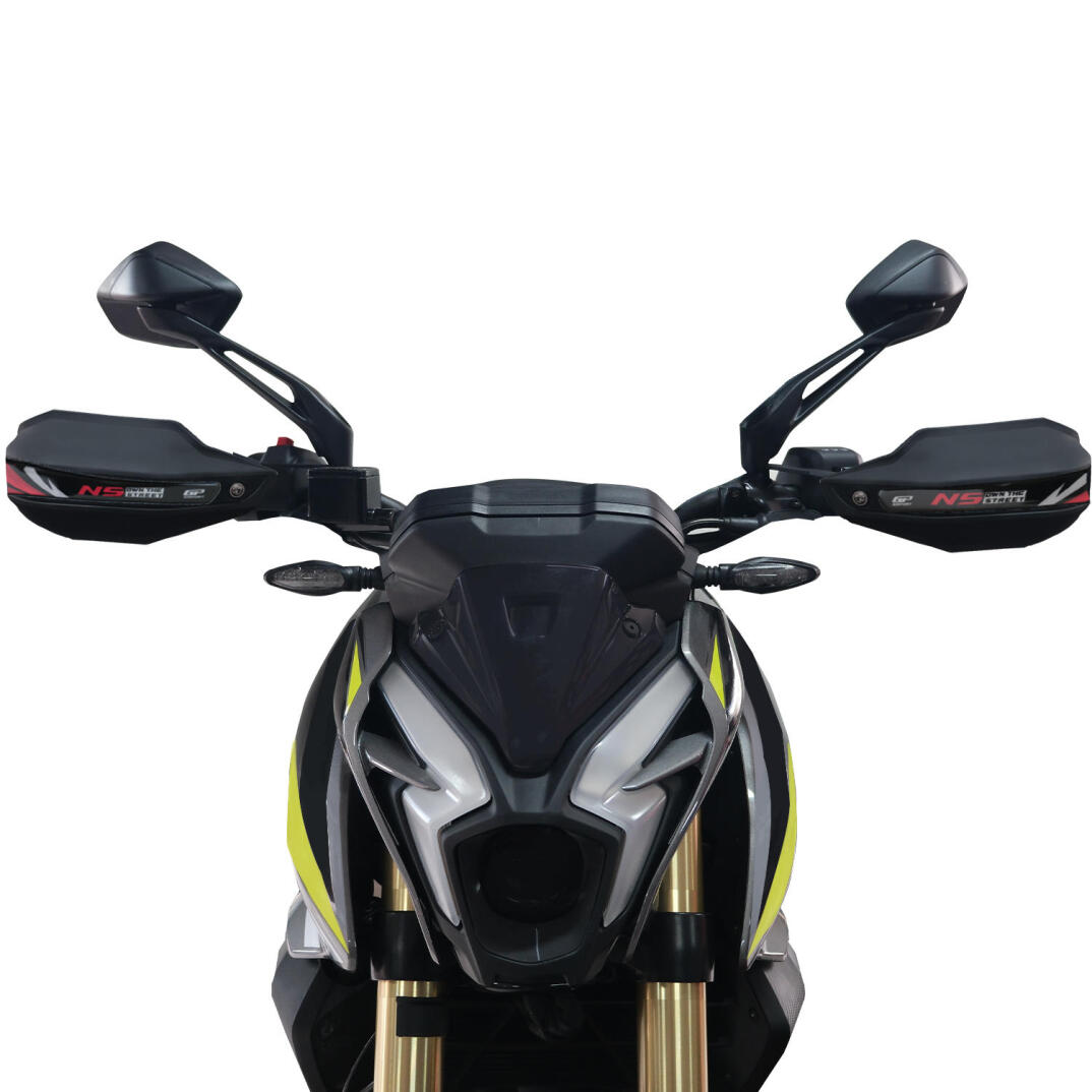 GP Kompozit Bajaj Pulsar NS 400 Z 2025-2026 Uyumlu Plastik Elcik Koruma Siyah - 2
