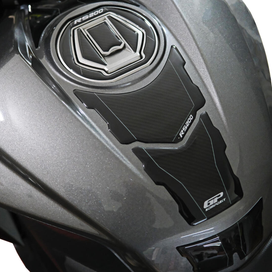 GP Kompozit Bajaj Pulsar RS 200 2015-2024 Uyumlu Tank Pad Karbon - 2