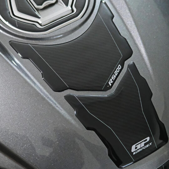 GP Kompozit Bajaj Pulsar RS 200 2015-2024 Uyumlu Tank Pad Karbon - 3