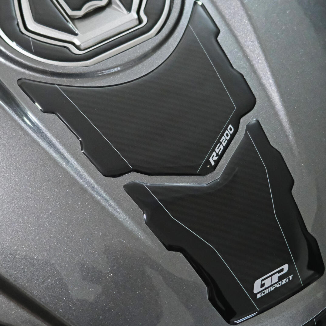 GP Kompozit Bajaj Pulsar RS 200 2015-2024 Uyumlu Tank Pad Karbon - 3