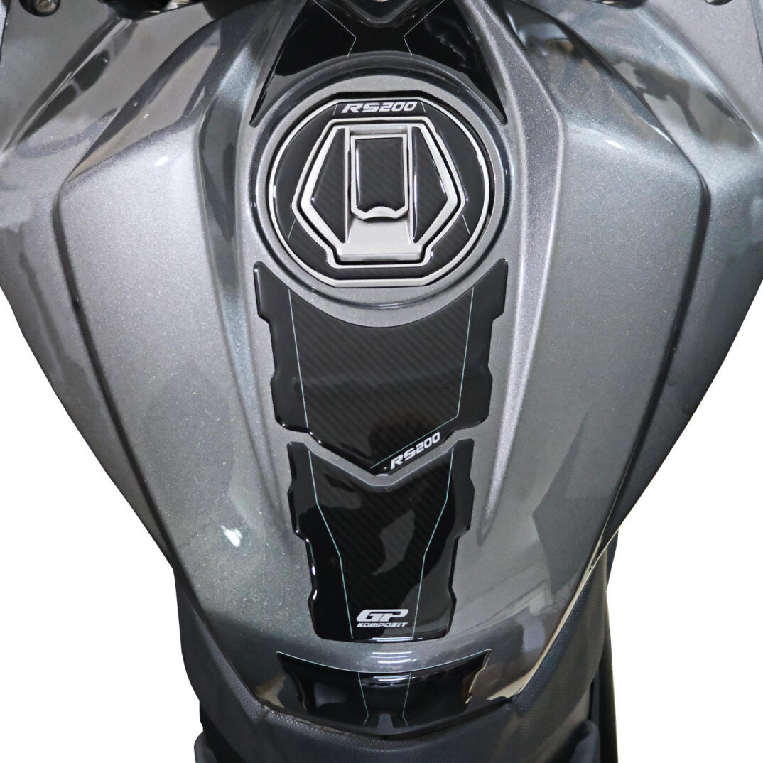GP Kompozit Bajaj Pulsar RS 200 2015-2024 Uyumlu Tank Pad Karbon - 5