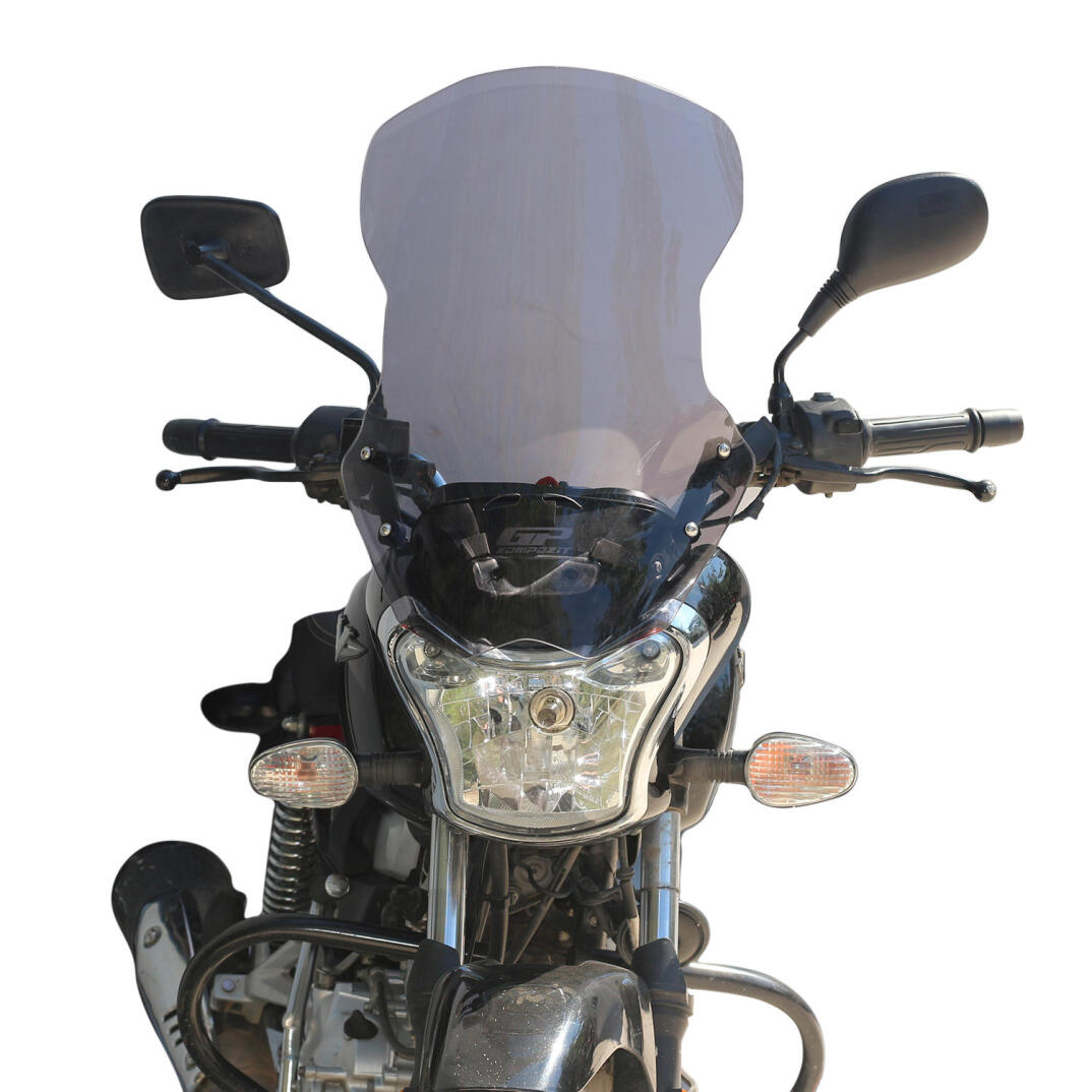 GP Kompozit Bajaj V15 2017-2020 Uyumlu Ön Cam Füme - 2