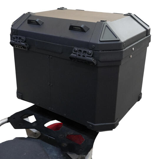 GP Kompozit Base Universal 32 lt Alüminyum Motosiklet Çantası Siyah - 4