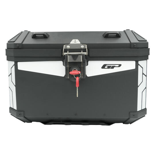 GP Kompozit Base Universal 58 lt Alüminyum Motosiklet Çantası Siyah - 5