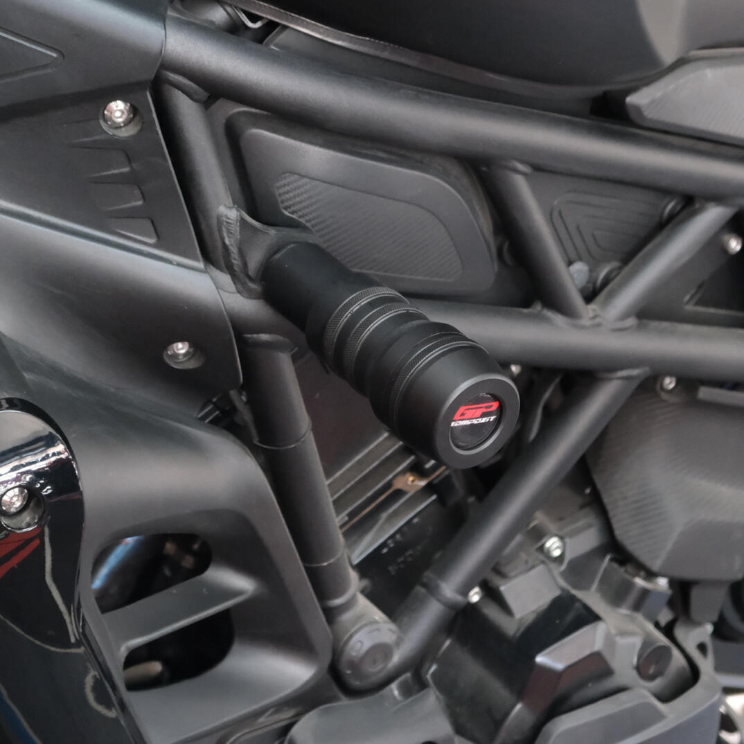 GP Kompozit Benelli 502-C 2022-2023 Uyumlu Motor Koruma Takozu Siyah - 2