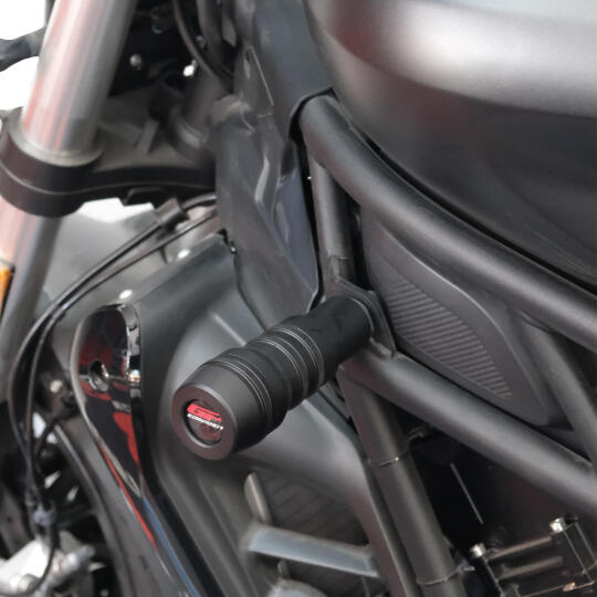 GP Kompozit Benelli 502-C 2022-2023 Uyumlu Motor Koruma Takozu Siyah - 3