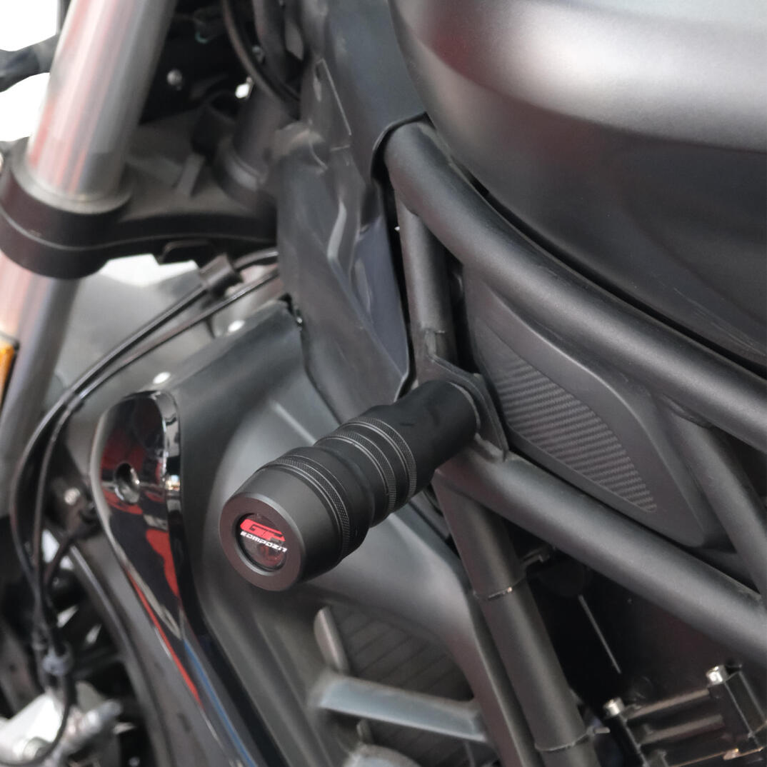 GP Kompozit Benelli 502-C 2022-2023 Uyumlu Motor Koruma Takozu Siyah - 3
