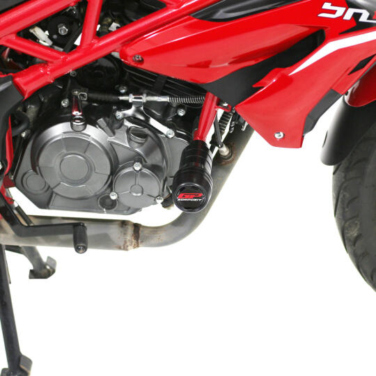 GP Kompozit Benelli BN 125 2018-2020 Uyumlu Motor Koruma Takozu Siyah - 3