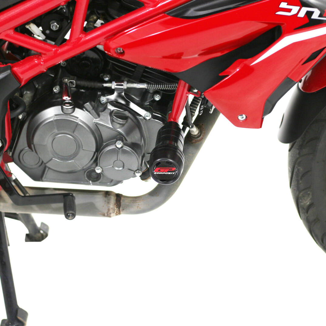 GP Kompozit Benelli BN 125 2018-2020 Uyumlu Motor Koruma Takozu Siyah - 3