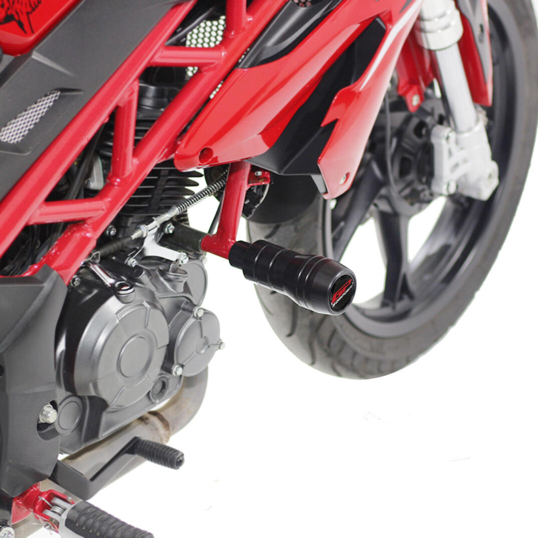GP Kompozit Benelli BN 125 2018-2020 Uyumlu Motor Koruma Takozu Siyah - 4