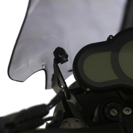 GP Kompozit Benelli Leoncino 2019-2020 Uyumlu Ön Cam Siyah - 3