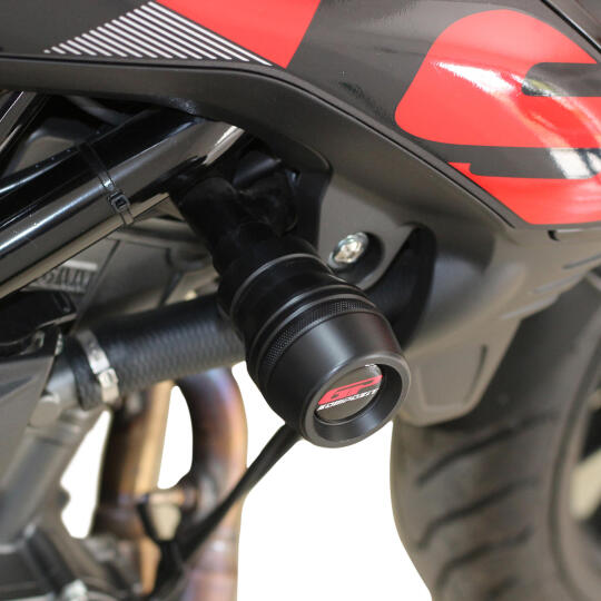 GP Kompozit Benelli TNT 249-S 2019-2020 Uyumlu Motor Koruma Takozu Siyah (1)