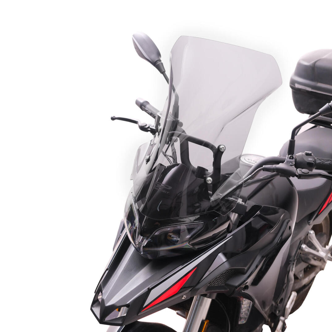 GP Kompozit Benelli TRK 251 2019-2023 Uyumlu Ön Tur Camı Füme - 4