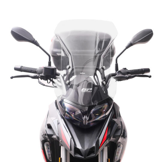 GP Kompozit Benelli TRK 251 2019-2023 Uyumlu Ön Tur Camı Şeffaf (1)